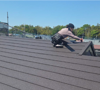 役物取付　軒先、ケラバ、棟、雨押え等取付